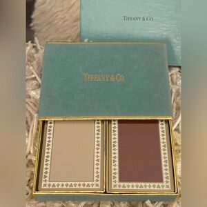 Tiffany & Co Vintage Double Deck Playing cards —NIB SEALED—Always AuThEnTiC